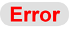 Error